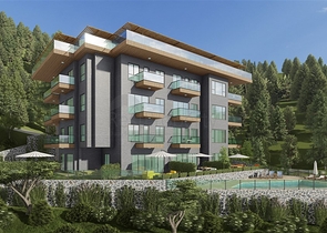 Investment project in the center of Alanya