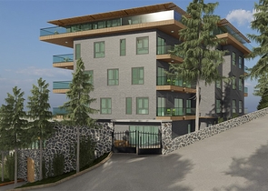 Investment project in the center of Alanya