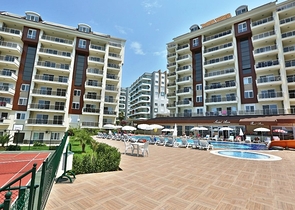 1+1 apartment in Avsallar