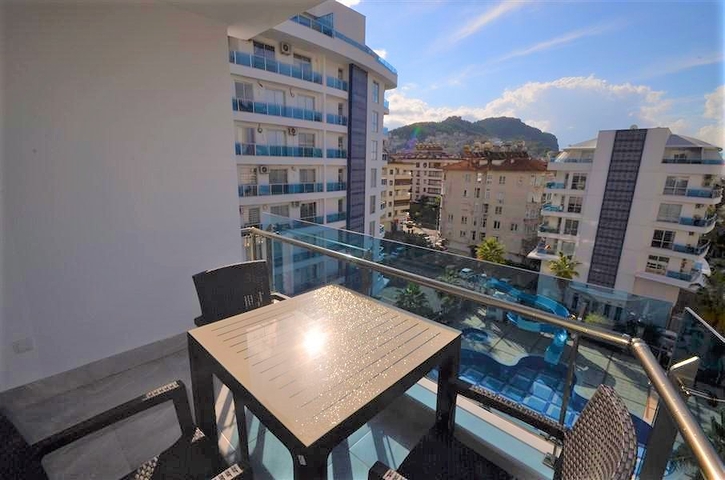 prime location - well managed complex - 2 bedroom apt - Alanya Center 