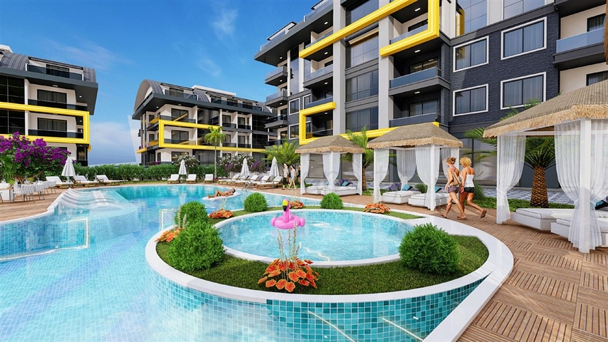 Investor deal - under construction project in Oba / Alanya 