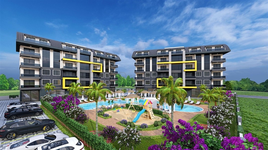 Investor deal - under construction project in Oba / Alanya 