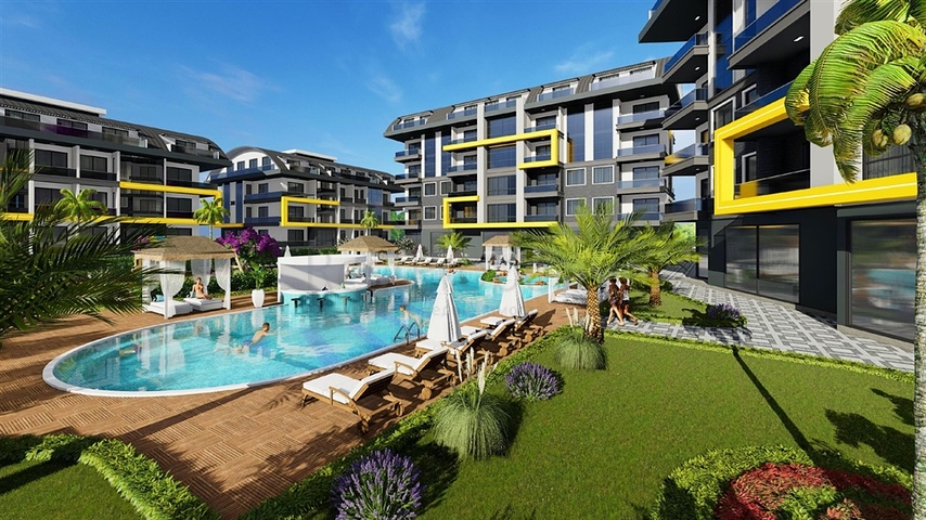 Investor deal - under construction project in Oba / Alanya 