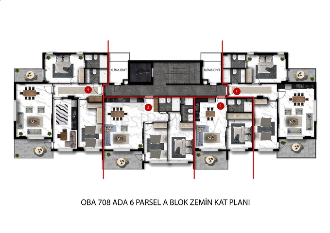 Investor deal - under construction project in Oba / Alanya 