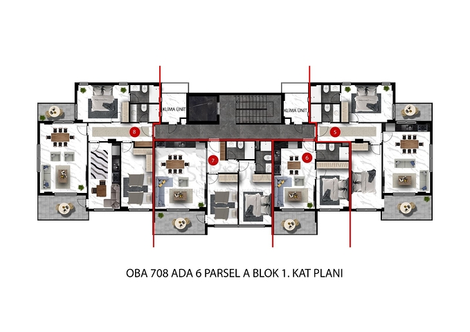Investor deal - under construction project in Oba / Alanya 
