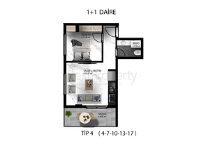 Investor deal - under construction project in Oba / Alanya 