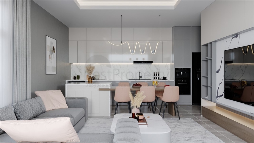 Modest Building - Under construction complex - In Oba / Alanya 