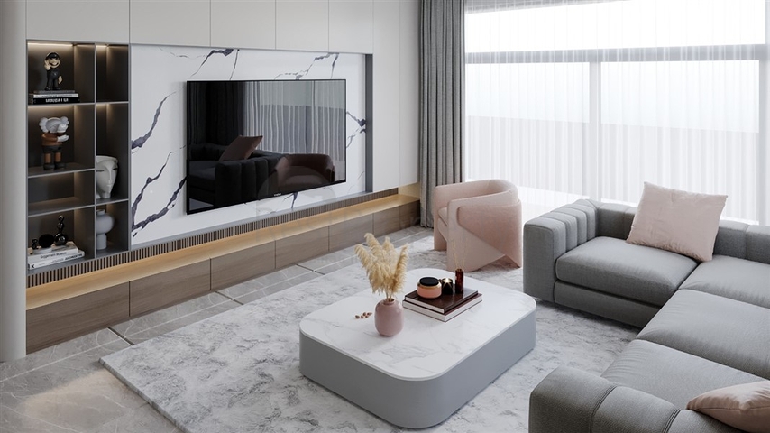 Modest Building - Under construction complex - In Oba / Alanya 