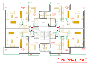 Modest Building - Under construction complex - In Oba / Alanya 