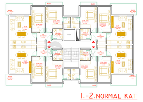 Modest Building - Under construction complex - In Oba / Alanya 