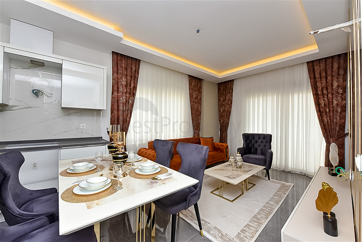 Buy Property in Alanya - 1 bedroom apt - under construction - Oba / Alanya 