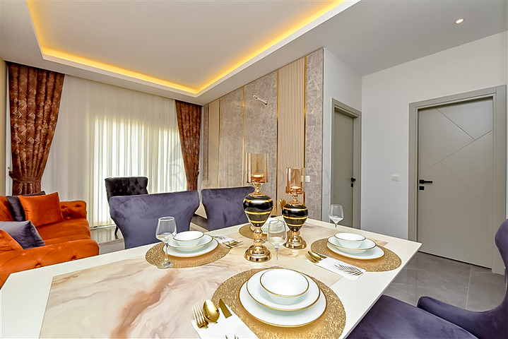 Buy Property in Alanya - 1 bedroom apt - under construction - Oba / Alanya 