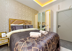 Buy Property in Alanya - 1 bedroom apt - under construction - Oba / Alanya 