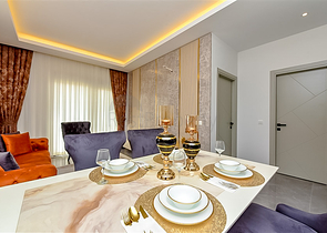 Buy Property in Alanya - 1 bedroom apt - under construction - Oba / Alanya 