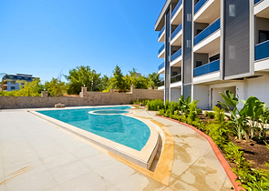 Buy Property in Alanya - 1 bedroom apt - under construction - Oba / Alanya 