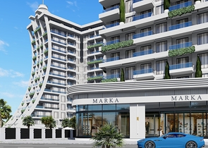 High floor -Best Deal - 1 bedroom apt -in Mahmutlar / Alanya 