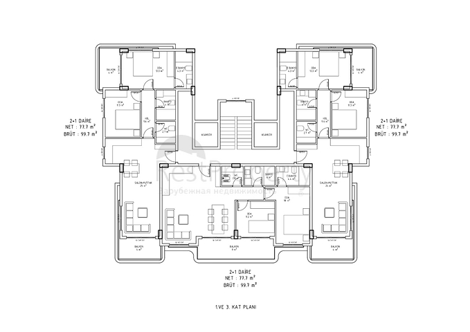 Do not miss ! payment plan - under construction project in Demirtas / Alanya 