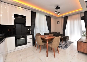 One-bedroom apartment in a complex with hotel infrastructure