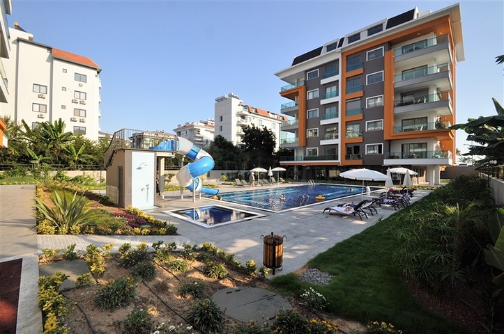 Beach Front complex - 2 bedroom apt - in Kestel / Alanya 