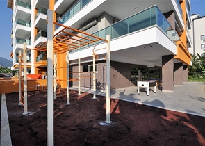 Beach Front complex - 2 bedroom apt - in Kestel / Alanya 