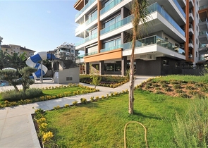 Beach Front complex - 2 bedroom apt - in Kestel / Alanya 