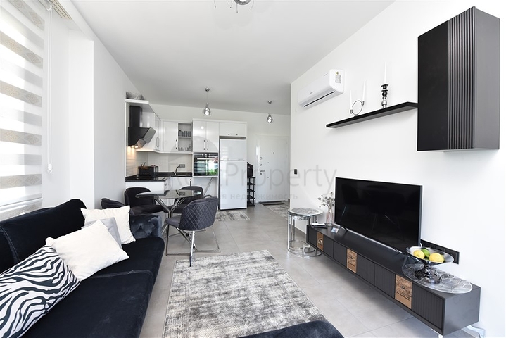 1+1 apartments in a new complex with hotel infrastructure