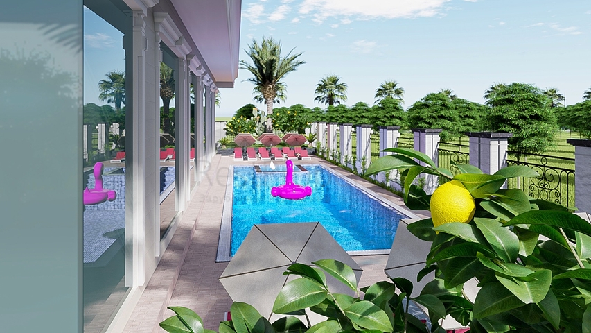 Brand new - 1 bedroom apt - in Mahmutlar / Alanya 