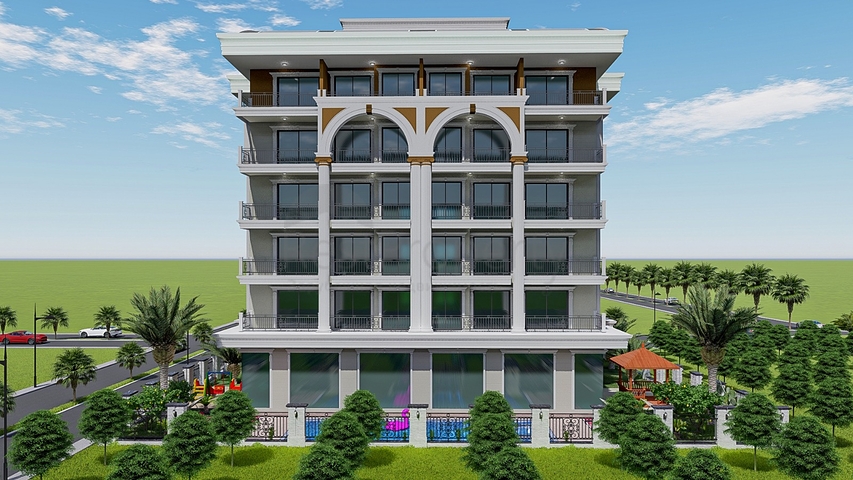 Brand new - 1 bedroom apt - in Mahmutlar / Alanya 