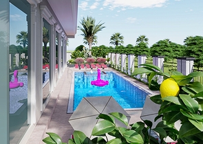 Brand new - 1 bedroom apt - in Mahmutlar / Alanya 