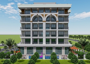 Brand new - 1 bedroom apt - in Mahmutlar / Alanya 