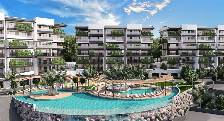 Greenery lifestyle - Under construction project - Kargicak / Alanya 