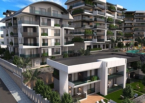Greenery lifestyle - Under construction project - Kargicak / Alanya 