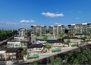 Greenery lifestyle - Under construction project - Kargicak / Alanya 