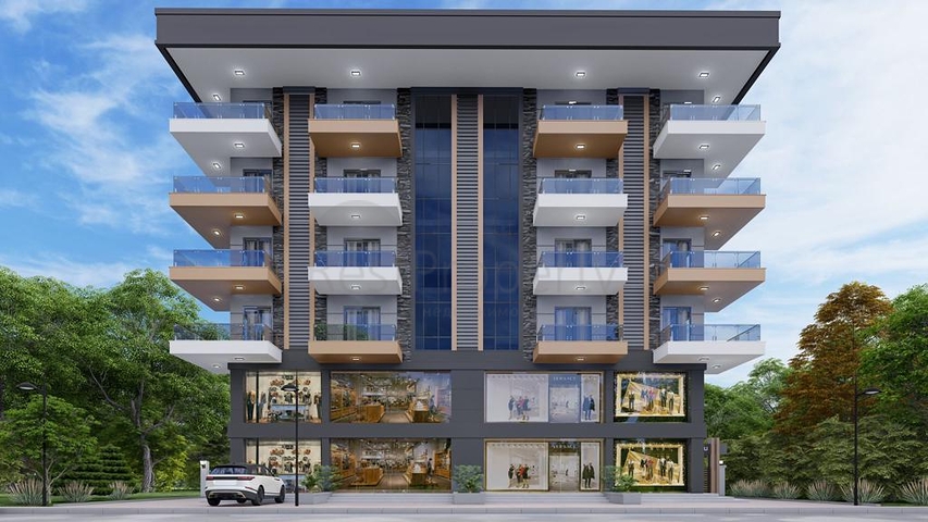 Investment project - Close to sea - in Kargicak / Alanya 