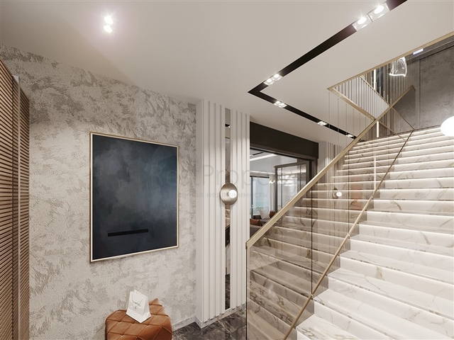 Luxury life style - Sea and Castle view - 4 bedroom Villa - in Alanya 