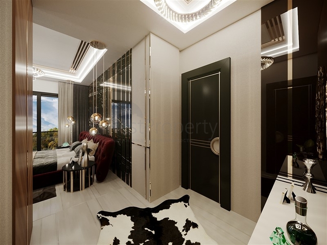 Luxury life style - Sea and Castle view - 4 bedroom Villa - in Alanya 