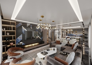 Luxury life style - Sea and Castle view - 4 bedroom Villa - in Alanya 