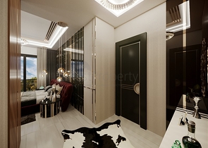 Luxury life style - Sea and Castle view - 4 bedroom Villa - in Alanya 