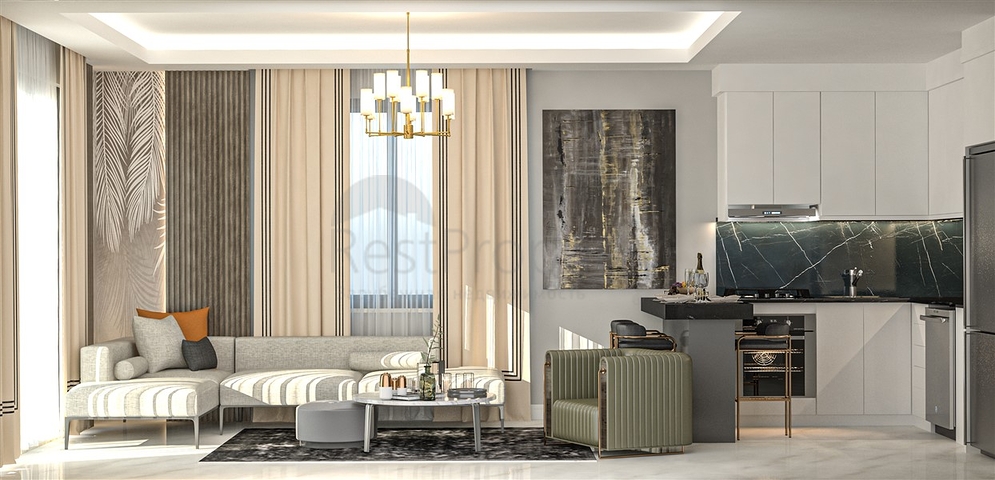 Invest Now - Under construction project - in Alanya 