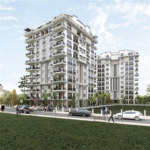 A new investment project in the very center of Alanya