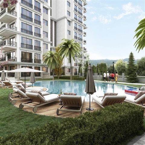 A new investment project in the very center of Alanya