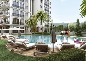 A new investment project in the very center of Alanya