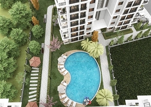 A new investment project in the very center of Alanya