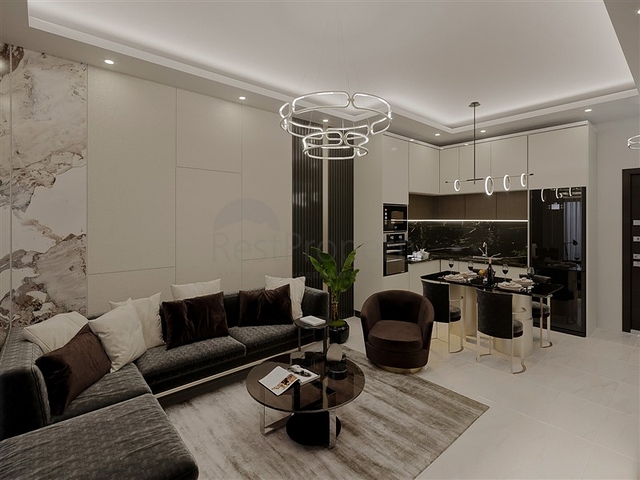 A new project in the center of Mahmutlar