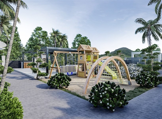 A new project in the center of Mahmutlar