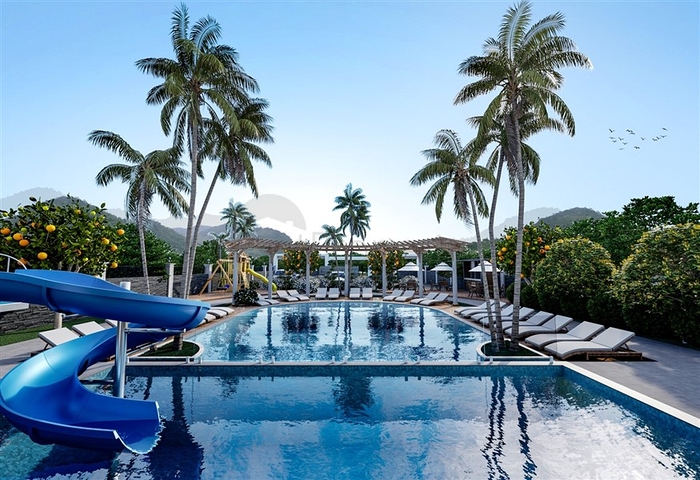 A new project in the center of Mahmutlar