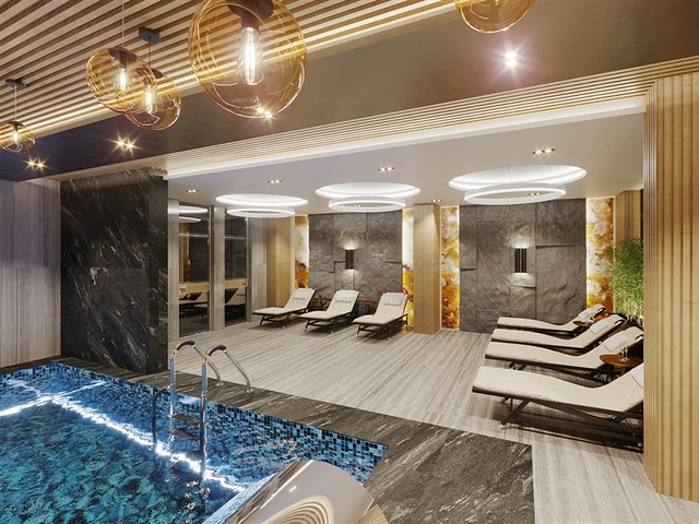 A new project in the center of Mahmutlar