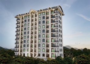 A new project in the center of Mahmutlar