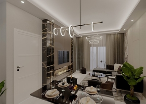 A new project in the center of Mahmutlar