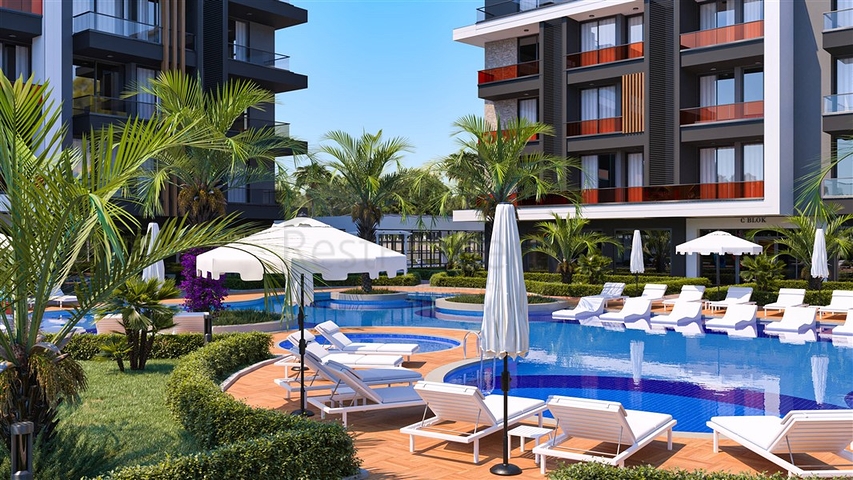 Modern Style - Payment plan -Under construction project in Oba / Alanya 